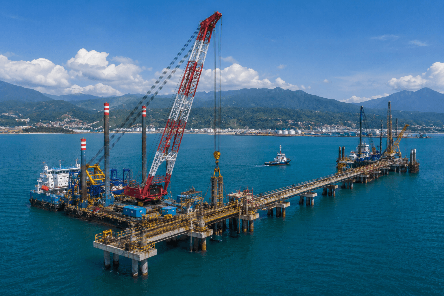 Proyek Pendukung Pembangunan Jembatan